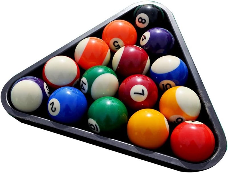 Ovewibi Replacement Billiards Ball Set, 1-1/2" Mini Size, 1.5 Inch, Replacement Balls with Cue Ball & Billiard #8 Ball, Billiards Ball Accessories - Image 3